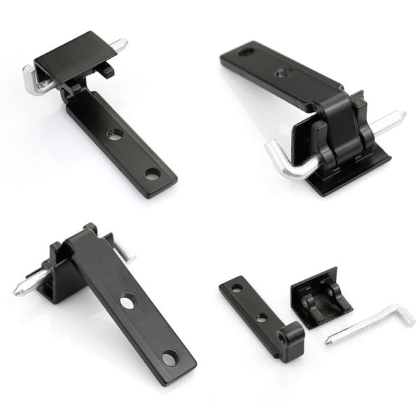 Panel Cabinet Zinc Alloy Die-Casting Door Black Pin Hinge Metal Hinge