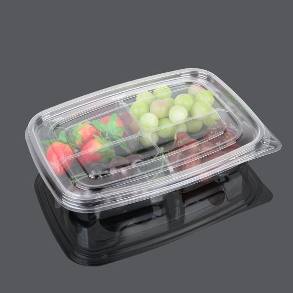 Food Packaging 4cm Disposable Plastic Fruit Containers