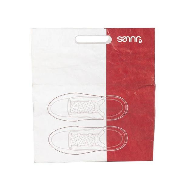 Durable Dupont Tyvek Grocery Bags , Custom Logo Water Resistant Paper Bags