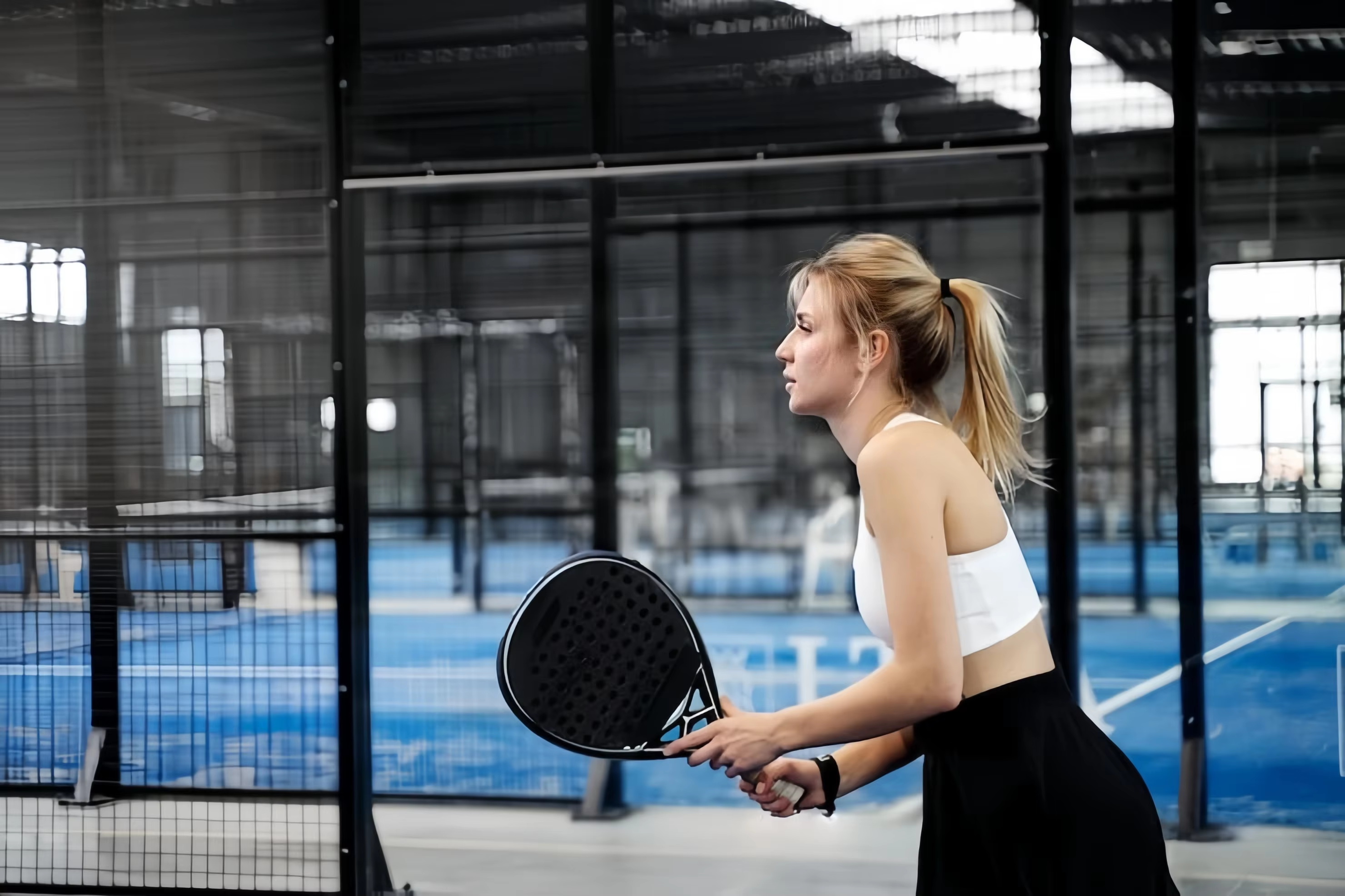 OEM Custom 3K Carbon Fiber Padel Racket with Superior Spin Power and Custom Logo Printing