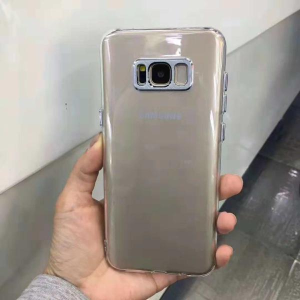 TPU+ABS Color Clear Metallic Button Protective Case Back Cover For Oppo R9 PLUS