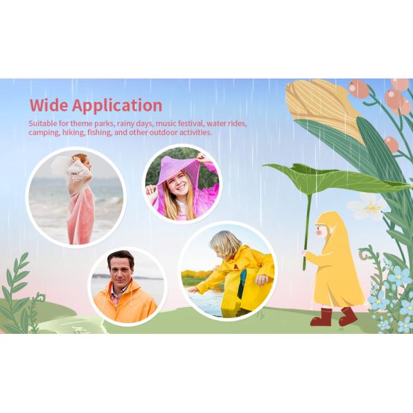 Long Raincoat, Men Rainwear, Motorcycle Riding Recycle Non-disposable Durable Rain Gear Ponchos Raincoats, thick suit