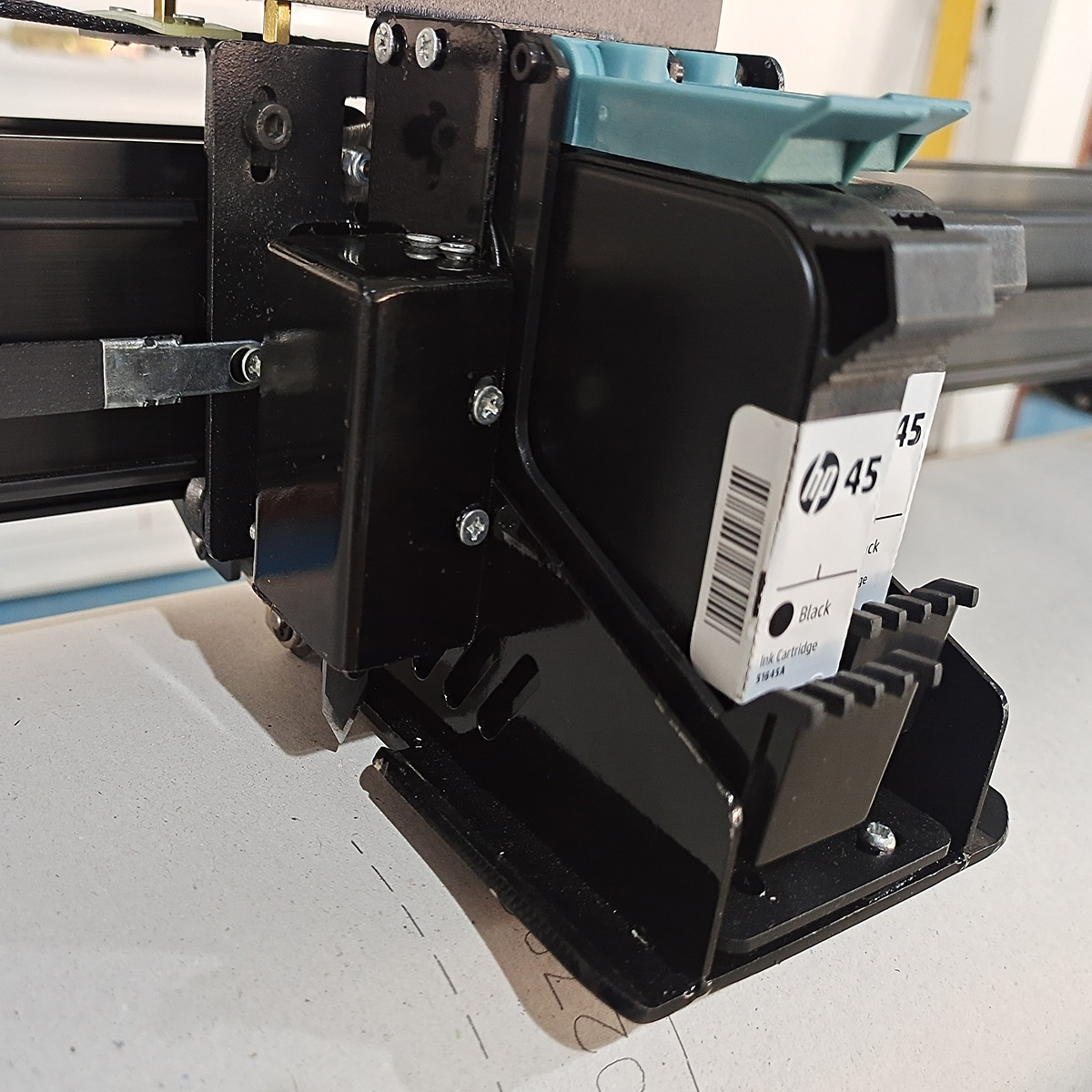 Скорость печати Инструмент H801 Ink Catridge hp 45 Inkjet Plotter для CAD Формат файла HP-GL