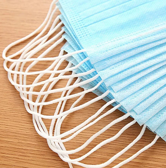 Dustproof 3 Ply Disposable Mask , Non Woven Disposable Mouth Mask