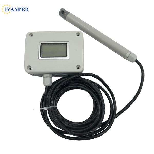 Versatile Duct Mount Humidity Sensor with 4 20mA / 0 10V Output Measure Range 0-30m/s
