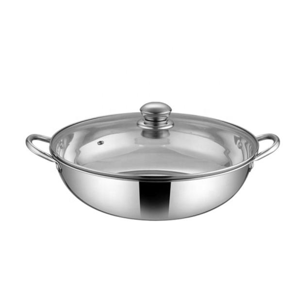 Wholesale Food Grade Stainless Steel Cookware Pot Induction Cooker Soup Pot Stainless Steel Cooking Pot