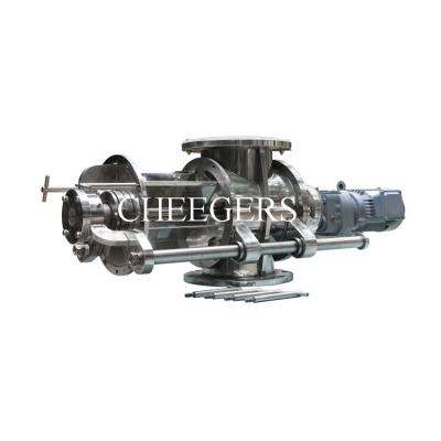 Sticky Material Sanitary Rotary Valve 1000kg/h 0.12mm Stainless Steel Rotary Feeder