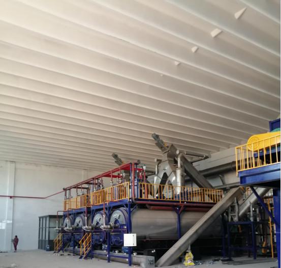 Daily 60-80 Tons Carbon Feather Meal Processing Equipment