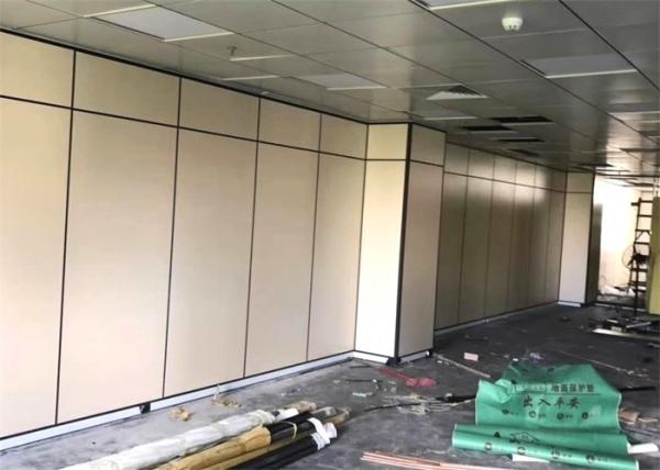 Flexible Collocation Glass Wooden Partition Wall For Office Modular Private Space