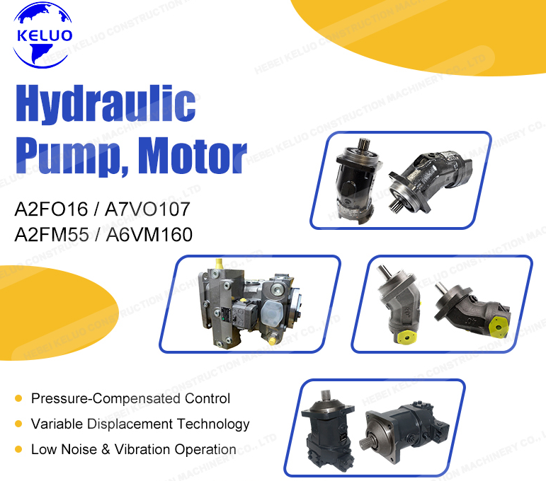 Rexroth A2FO12 Hydraulic Axial Piston Pump A2FO12 61R-PZP06