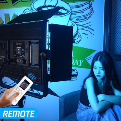 120W RGBW com iluminação fotográfica do diodo emissor de luz dos efeitos 1600pcs para a luz de painel macia do diodo emissor de luz do tiro do filme
