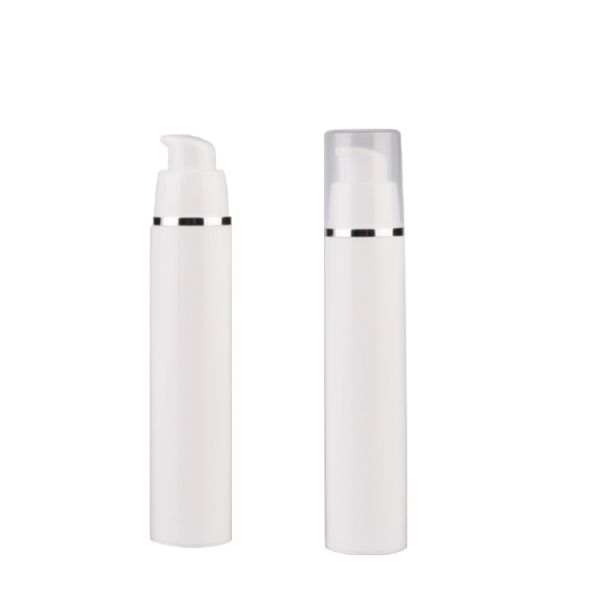 Wholesale 15ml 30ml 50ml Airless Pump Bottles for Skincare with OEM ODM Customization in Food Grade PP
