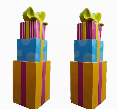 УЛЬТРАФИОЛЕТОВЫЕ подарочные коробки картона рождества доказательства мочат высоту 100/165cm доказательства