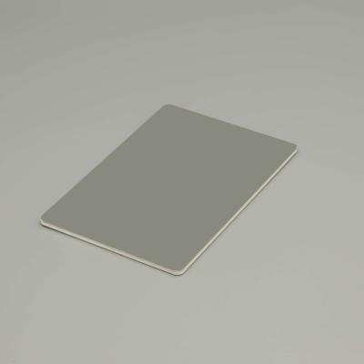 1000mm 1500mm Fire Rated Aluminium Composite Panel Grey Fire Retardant Acp