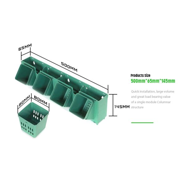 Wall Hanging Flowerpot Planter for Flower/Green Plant Vertical Display