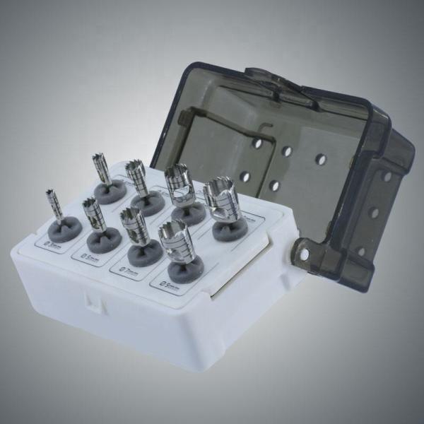 Lightweight Practical Dental Trephine Drills , Multicolor Guided Surgery Kit Dental