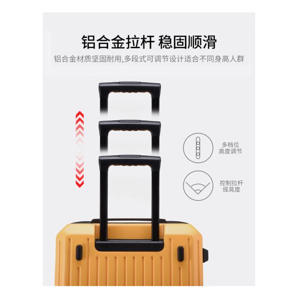 Five wheel large capacity thickened luggage compartment