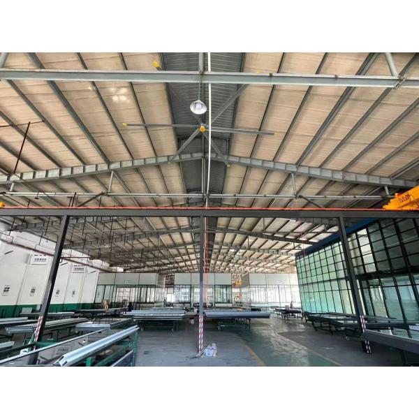 1.5кВ природный охлаждающий воздух высокоскоростной HVLS потолочный вентилятор