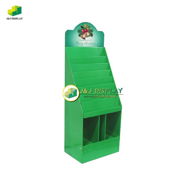Knock Down Floor Stand Paper Display Boxes Eye Catching for Point of Sale Promotions