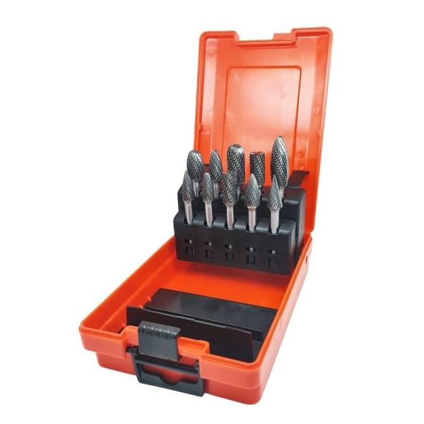 Cutting Tooth File Customization 6mm Tungsten Rotary File Carbide Burrs Set for Jewelry
