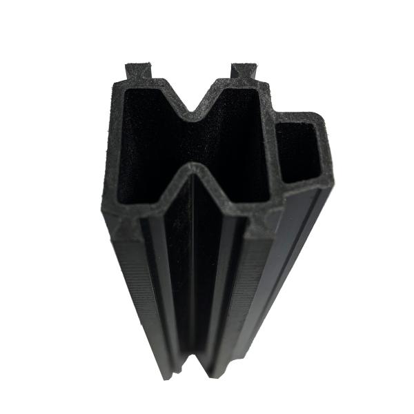 La bande thermique de expulsion de coupure de polyamide de PA66 GF25 a inséré la porte d'alliage d'aluminium de matériau de construction de profil