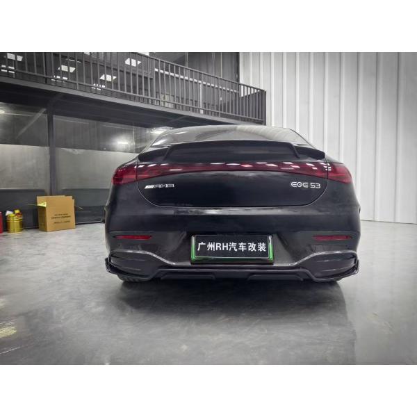 For Mercedes EQE Carbon Fiber Body Kit EQE Upgrade BS Style Carbon Fiber Front Lip Diffuser Spoiler Body Kit
