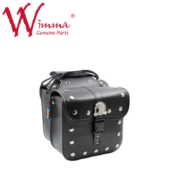 Motorcycle Leather Saddle Bag Luggage Side WABB - 007 With Competitive Price