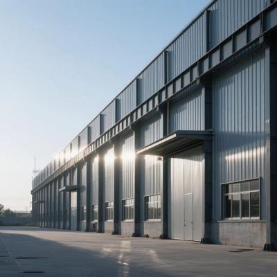 Custom Prefabricated Steel Warehouse Building With High Strength Frame