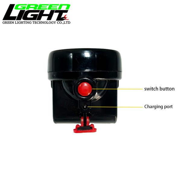 Waterproof LED Mining Lamps with 4000lux Brightness and Rechargeable 28Ah Lithium Ion Battery Providing Lighting for Mining