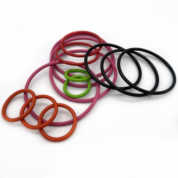 40-90 Shore A Hardness NBR HNBR EPDM Silicone Rubber O Rings Sealing Gasket in AS568 Standard Metric Sizes