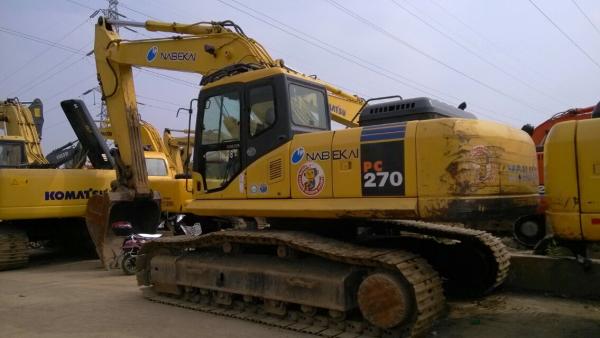 PC270-7 used komatsu excavator from japan