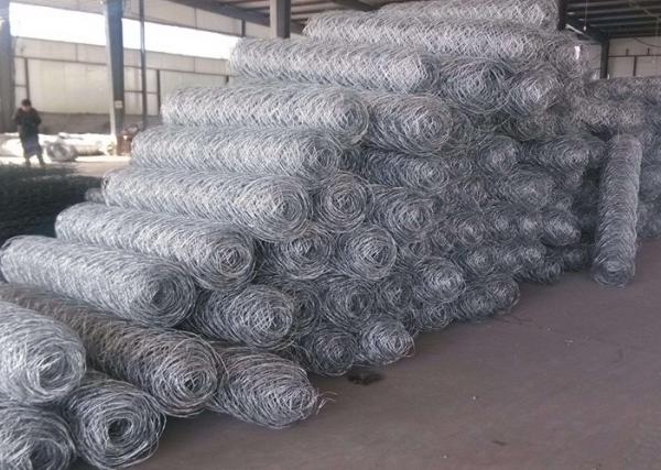 Professional Galvanized Gabion Wire Mesh Safety for Poultry , 0.5-2.5m Width