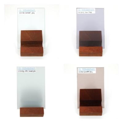 6.76mm 8.76mm 10.76mm Vidro laminado de segurança para cortina de divisória de portas de janelas
