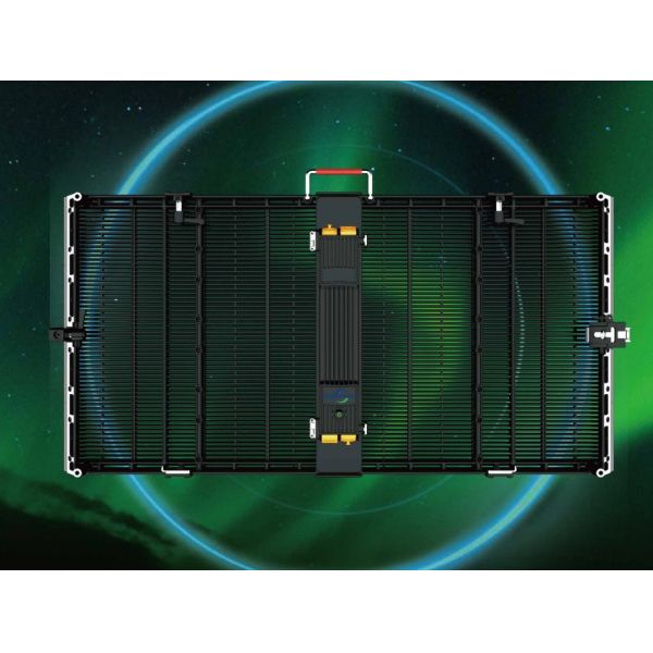DC4.5V Foldable Transparent Led Display Board Screen P7.82 500*1000mm