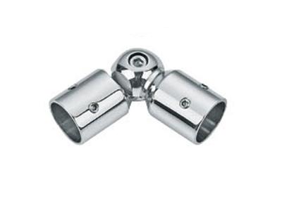 Glass Wall Connector Glass Door Fitting With High Strength Bearing