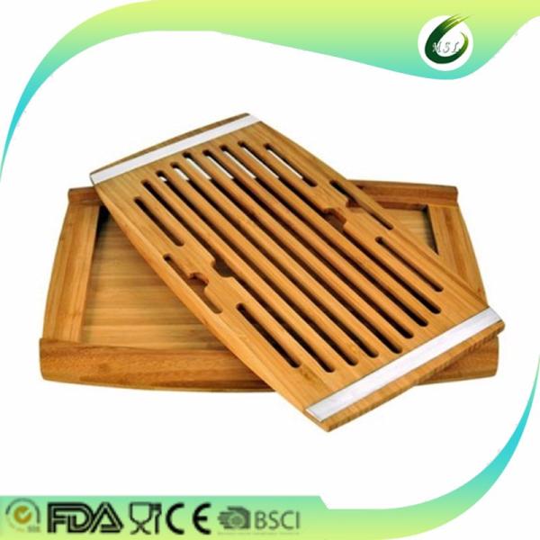 2016 hot sale cutting board bamboo with Removable Cutting Mats