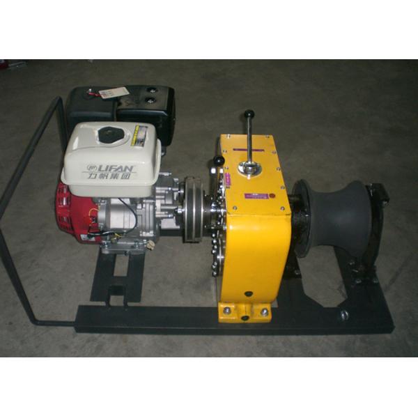 8 Tons Gasoline Engine Powered Winch   Equipment With ISO 9001:2008 Certificate