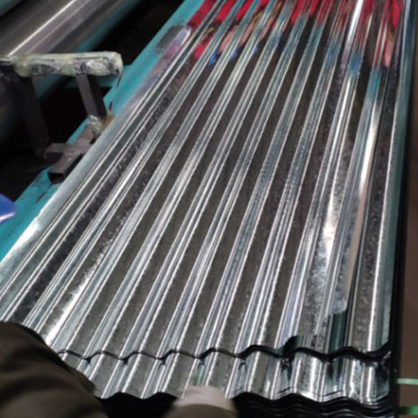 Zinc Coated Steel Roofing Sheets 600mm Metal Galvanized Corrugated