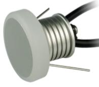 Водоустойчивые света шага СИД 12В/24В ИП67 на открытом воздухе, лампа палубы СИД, акриловое кольцо стороны