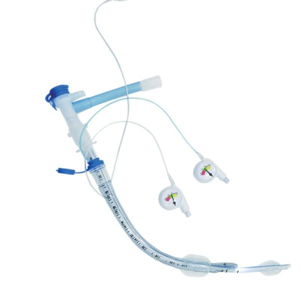 Medical PVC Video Combined Double Lumen Endobronchial Tube For Respiratory Department