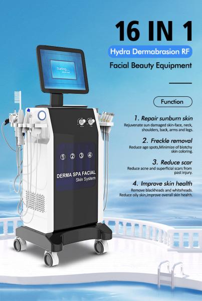 New water dermabrasion /Hydra Diamond Microdermabrasion machine/spa facial cleaning