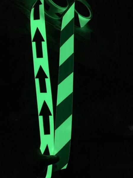 Eco-solvent / Acrylic Photoluminescent Film Factory Supply  luminescent Sheet Self Adhesive Glow In The Dark Plot Film 4 H