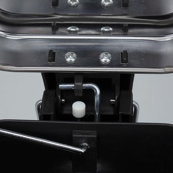 5L Stainless Steel Foot Pedal Waste Bin Rectangular Shape for Household and Kitchen