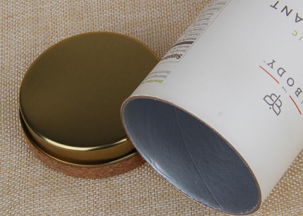 Eco - o alimento secado papel de empacotamento do cartão do tubo de papel amigável pode empacotando