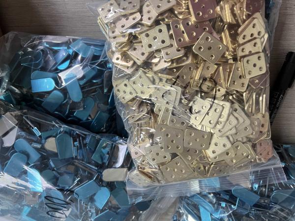 Porous adhesive insulation nail home improvement building materials aluminum insulation nail metal self-adhesive mesh porous insulation nail