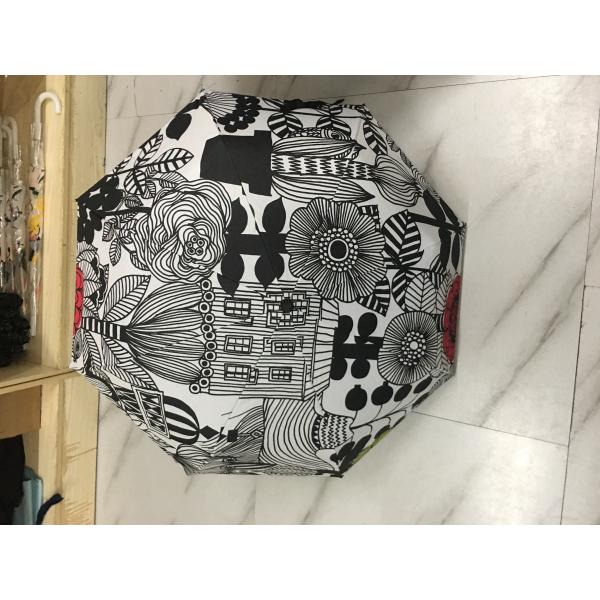 Manual Control 21 Inch 8 Bone Umbrella with Customized Personality Picture Pattern