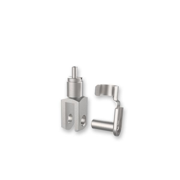 1.2-2.0 mm de diamètre Clips de câble en forme de U pour l'installation de pendentifs d'éclairage