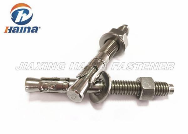Stainless Steel Anchor Bolts For Concrete Foundation SS304 Coarse Thread