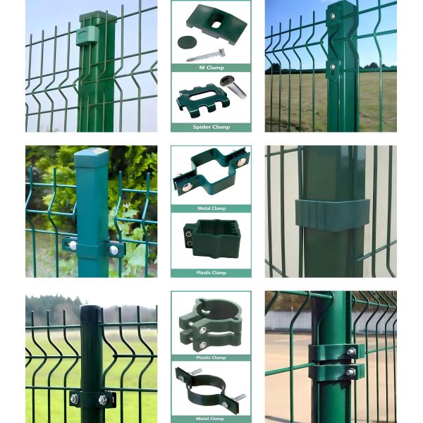 Building Security Residential Garden Metal 3D Welded Steel Wire Mesh Panel