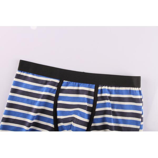 95% cotton Mens Striped Cotton Stretch Men Briefs Boxers Underwear